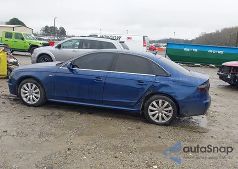 2015 Audi A4 2.0T Premium from USA, damaged, VIN WAUBFAFL1FN002167